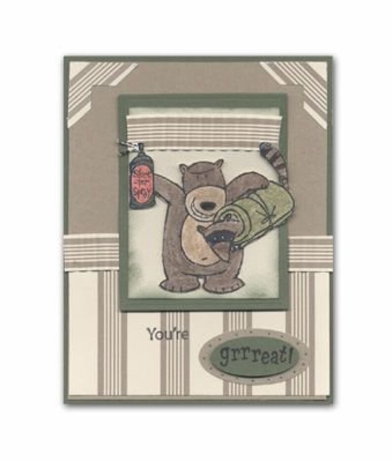 Stampin Up! Under the Stars Rubber Wood Mounted Stamp, for Mixed Media ...