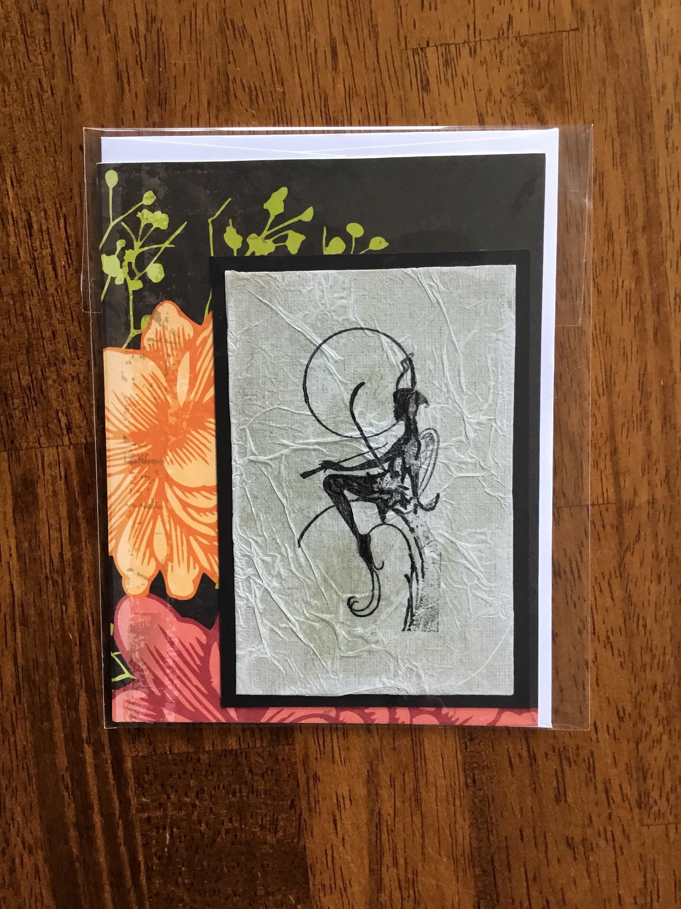 Fairy Fantasy greeting card handmade any ocassion blank Etsy