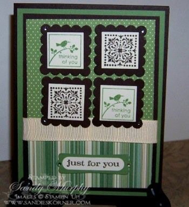 Retired Hostess Set Card Making Stampin Up Cute By The Inch Rubber Stamp Set For Clear Mounts Scrapbooking Gently Used Paper Stickers Labels Tags Delage Com Br