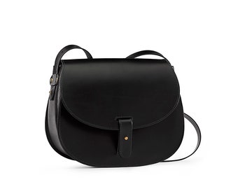 Leather purse crossbody Leonorus, handmade leather bag, Brown handbag, shoulder bag, Saddle bag purse, Leather satchel, Vintage leather bag
