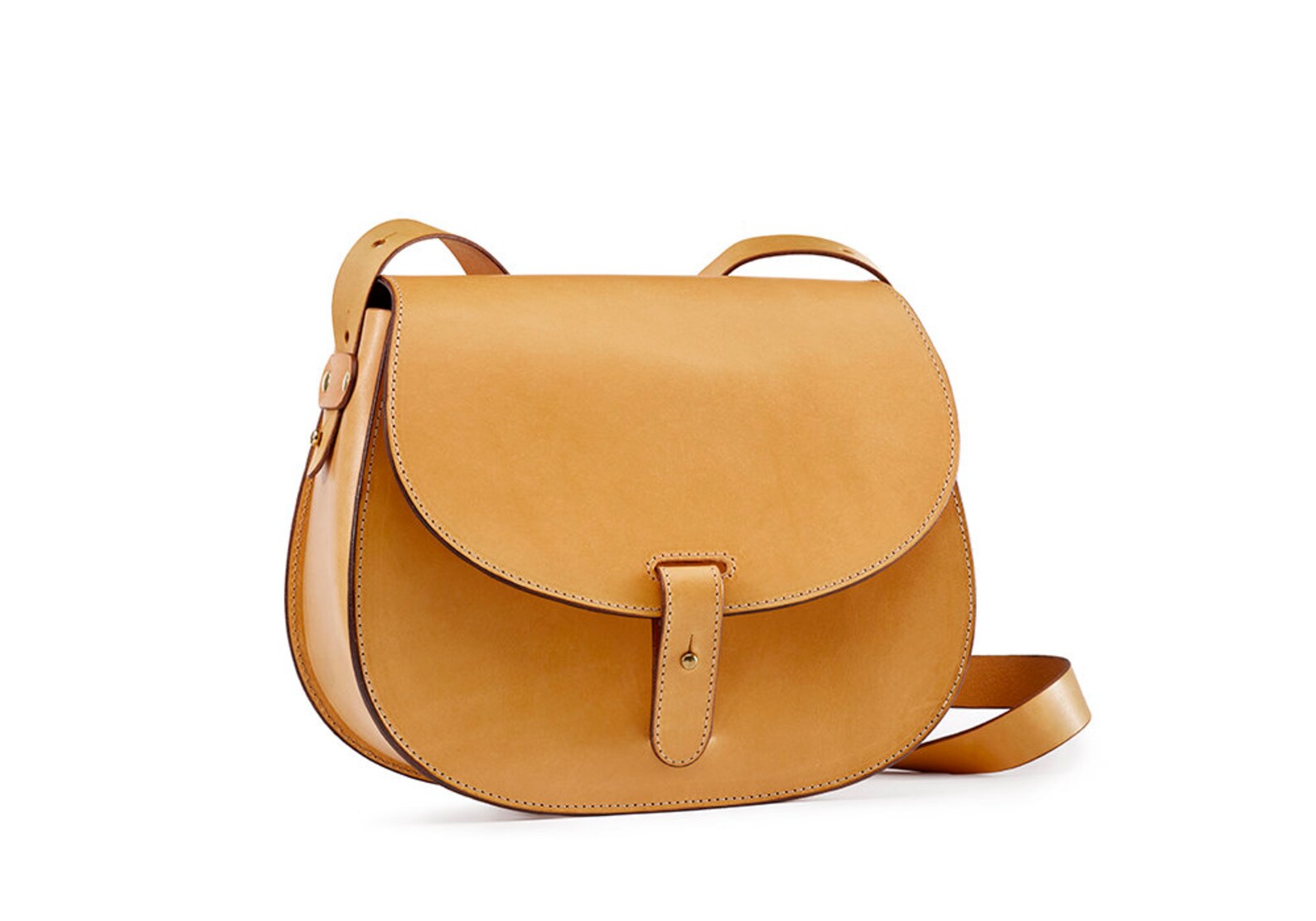 Crossbody Leather Bag Saddle Bag Leather Purse Leather Etsy