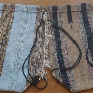 Borsa per tappeti, borsa boho, zaino intrecciato, borsa con coulisse, borsa per tappeti, zaino colorato, regalo per adolescenti, regalo per ragazza tween, borsa leggera
