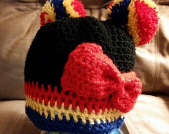 Character Themed Crochet Hat - Snow White