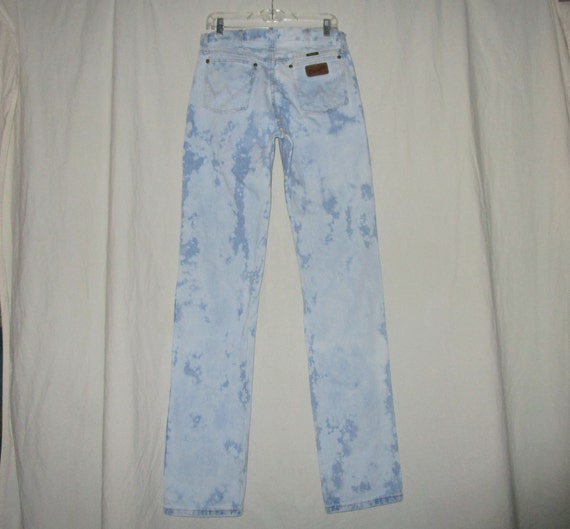 wrangler bleached jeans