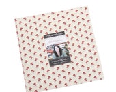 Redwork Gatherings pre cut Layer Cake 10 quot squares fabric quilt Primitive Gatherings 49110 LC Moda Fabric