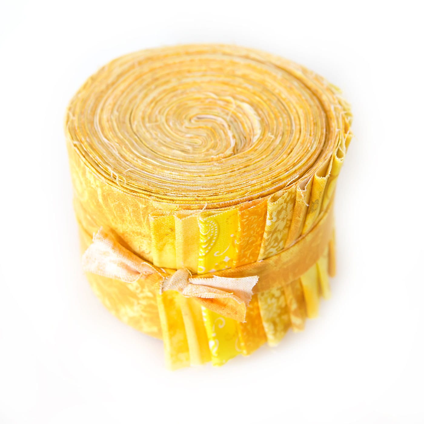 It's All YELLOW Jelly Roll 2.5 Inch Precut 100 Cotton Etsy