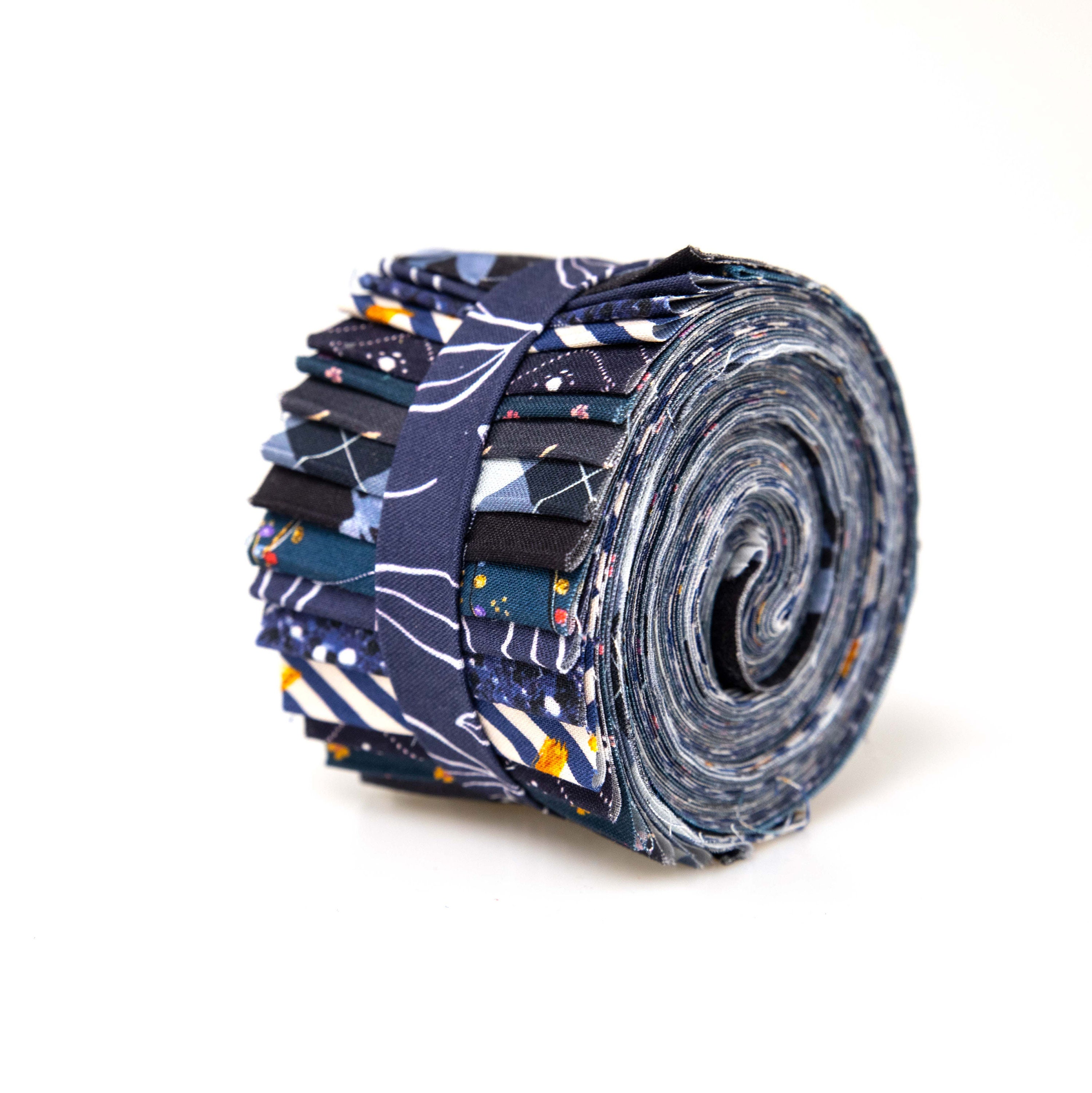 blue Series) Fabric Jelly Rolls Jelly Roll Fabric Strips - Temu
