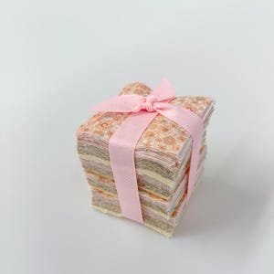 200 piece Softly Sweet precut mini charm pack 2.5&quot; squares quilt fabric