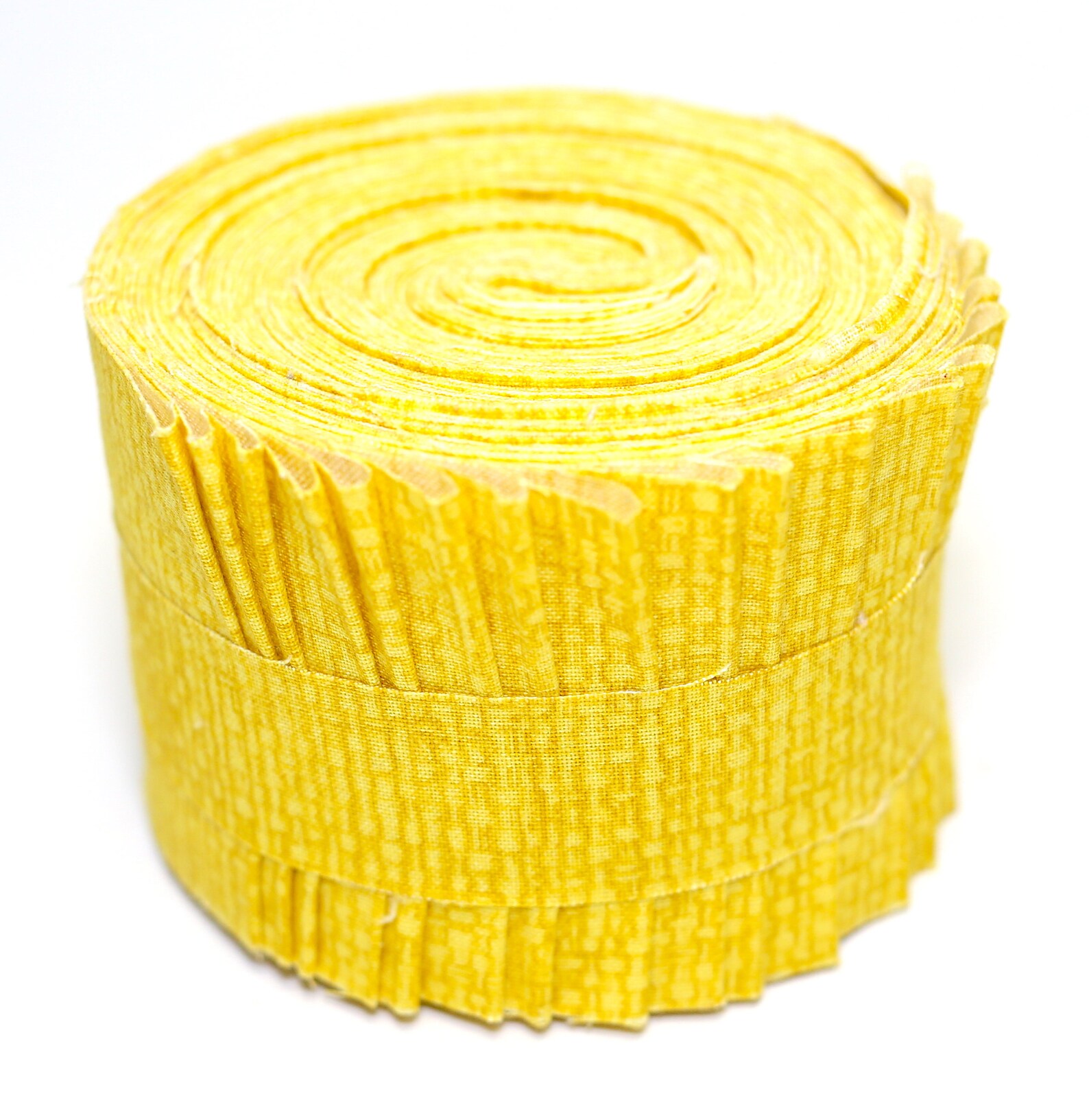 20 pc. 2.5 inch Crosshatch Yellow Jelly Roll 100 cotton Etsy
