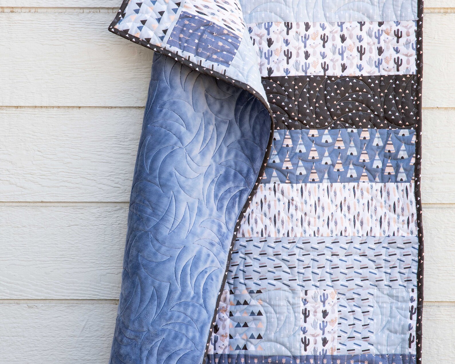 Precut Baby Boy Quilt Kit With Pattern and Fabric Includes Etsy