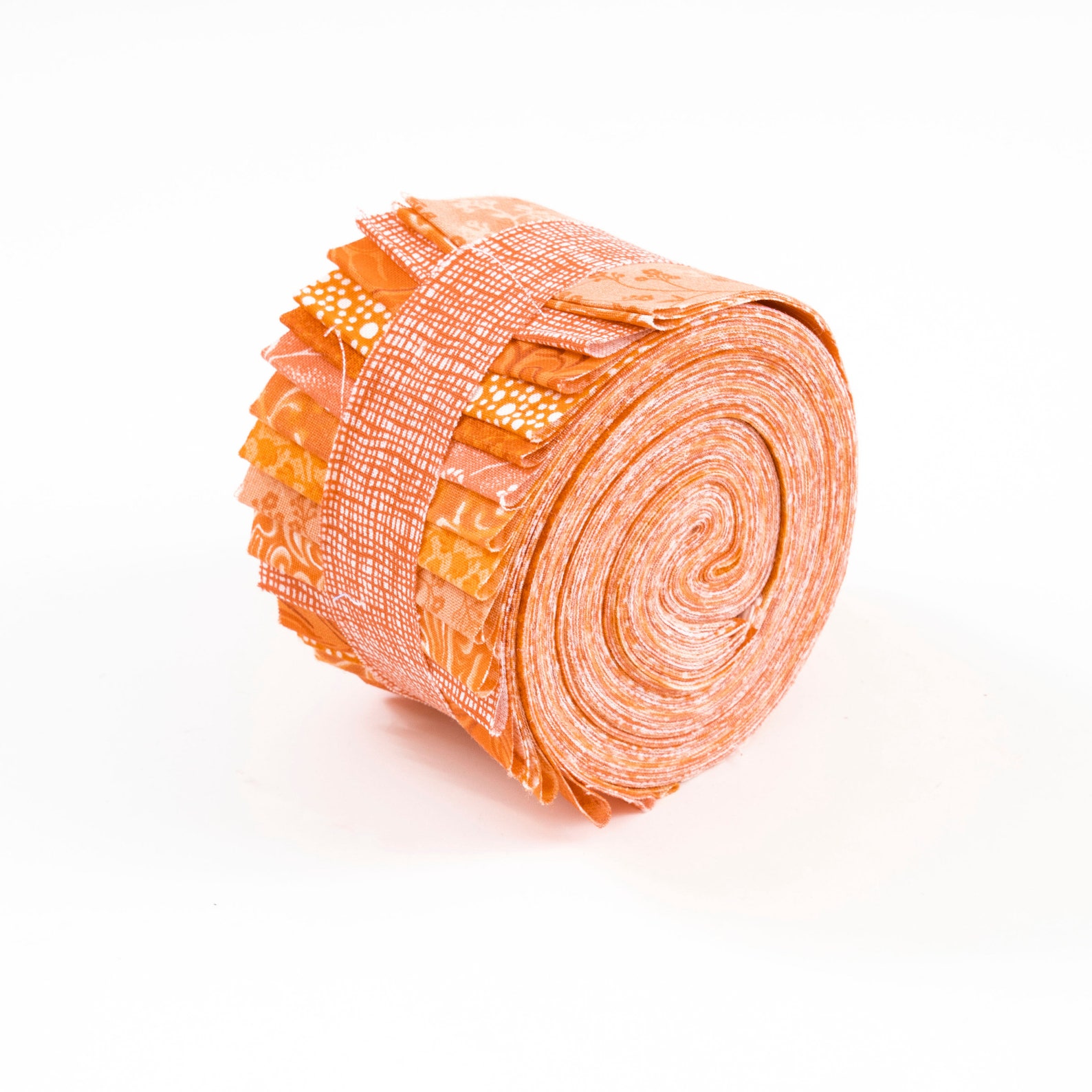 It's All Orange Jelly Roll 2.5 Inch Precut 100 Cotton Etsy