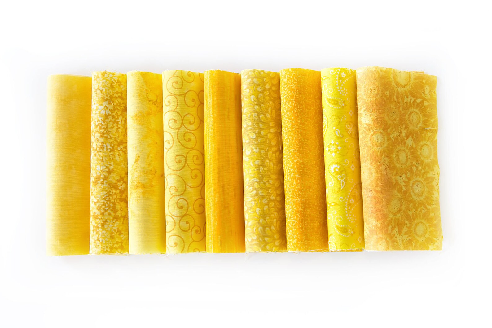 It's All YELLOW Jelly Roll 2.5 Inch Precut 100 Cotton Etsy