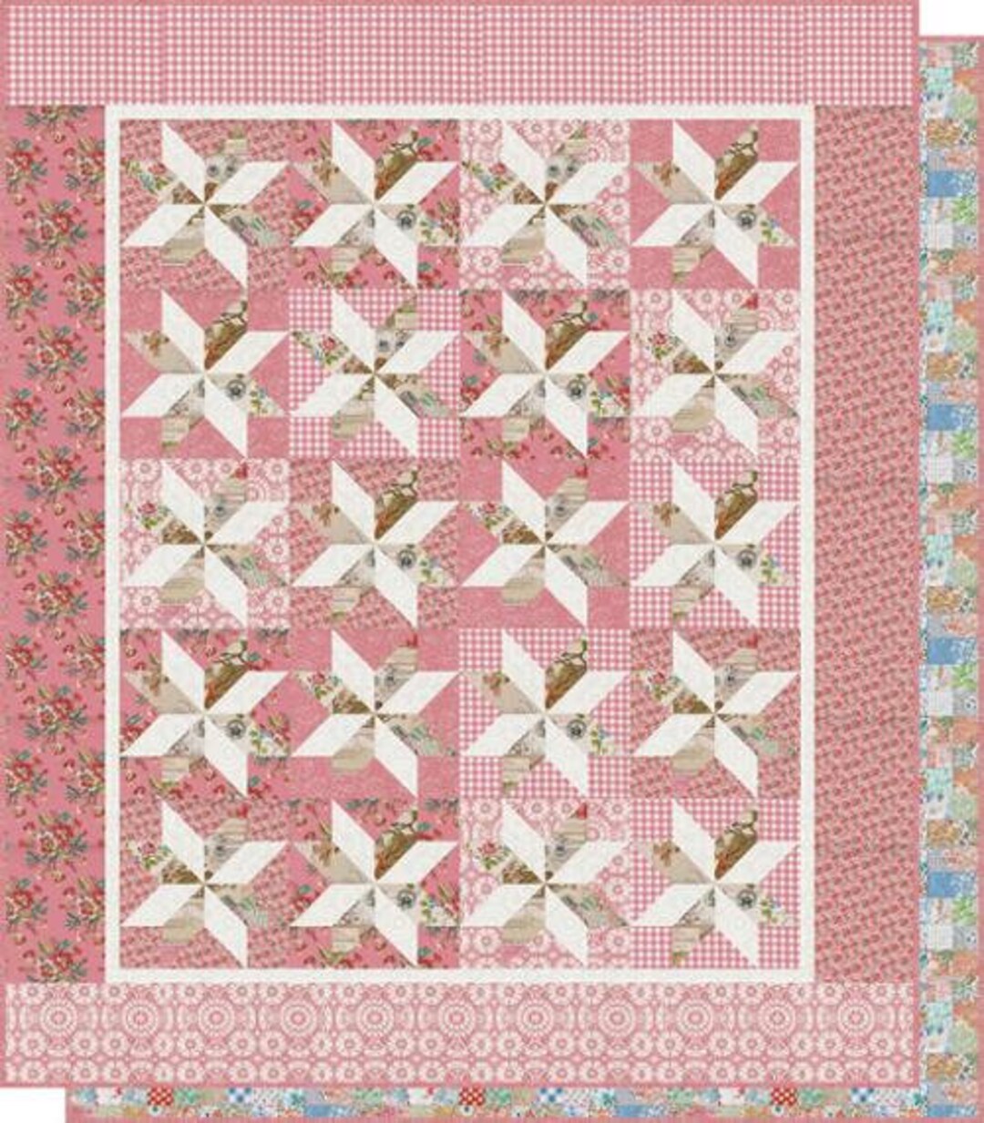 Leather and Lace and Amazing Grace for Moda Fabrics KIT 100 Cotton