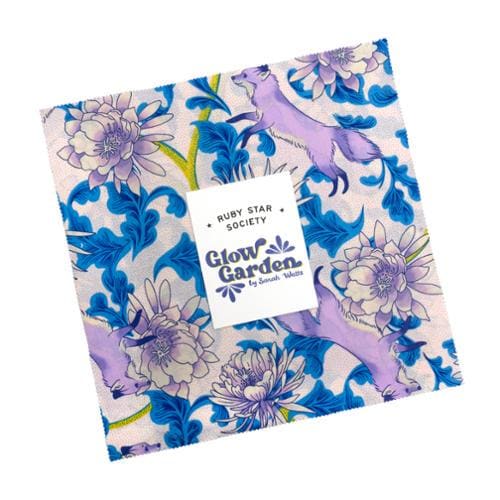 Glow Garden Layer Cake® RS2111LC  Ruby Star Precut pre cut Layer Cake 10 " squares 100% cotton fabric quilt Sarah Watts