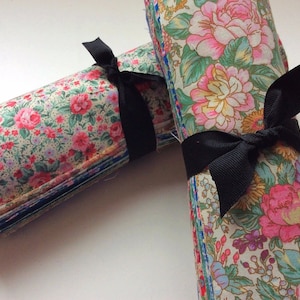 Vintage Floral Shabby Chic precut 10&quot; layer cake 100% cotton fabric quilt 48 pieces