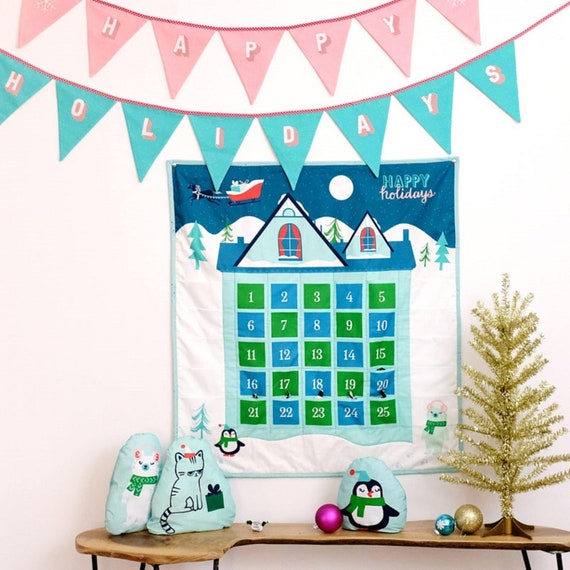 Christmas Countdown Panel - Sarah Watts Christmas Countdown Panel - Sarah Watts