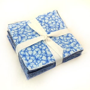 It's All Blue 90-piece pre-cut charm fabric  5 inch  squares 100% cotton fabric quilt blue tone-on-tone