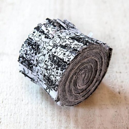 2.5 Inch Bandana Jelly Roll 100 Cotton Fabric Quilting Strips Etsy