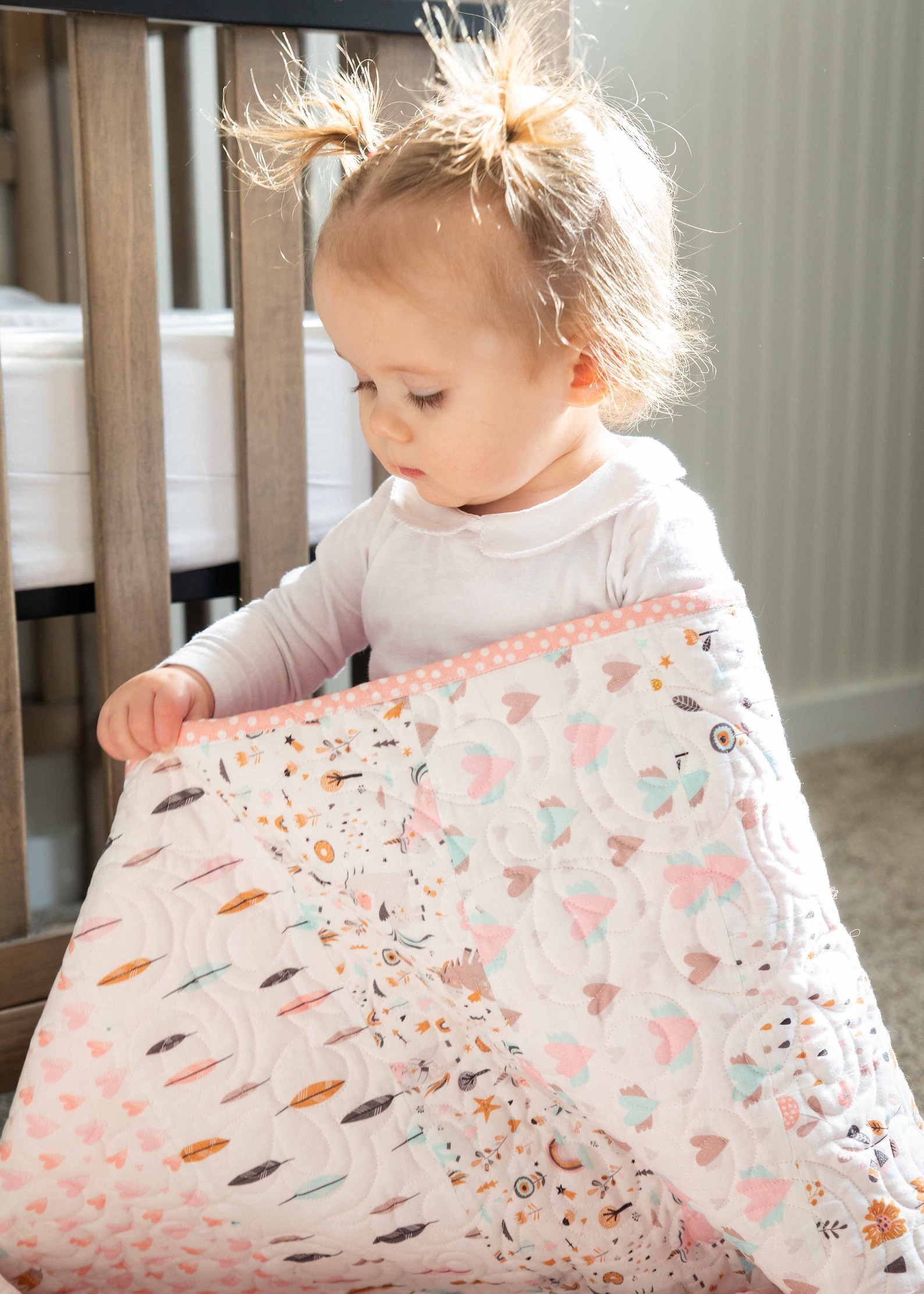 Baby Girl Precut Quilt Kit With Pattern and Fabric Includes Etsy