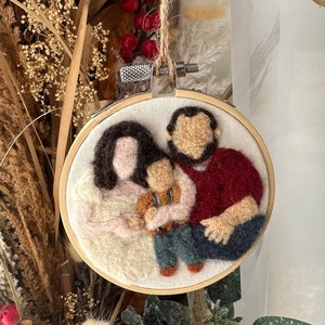 Needle Felted Ornament