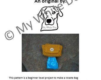 Dog Waist Bag Dispenser Crochet Pattern