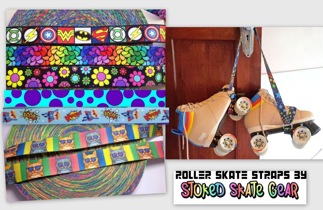 Roller Skate Strap / Yoga Mat Strap 7 Patterns Including Etsy UK