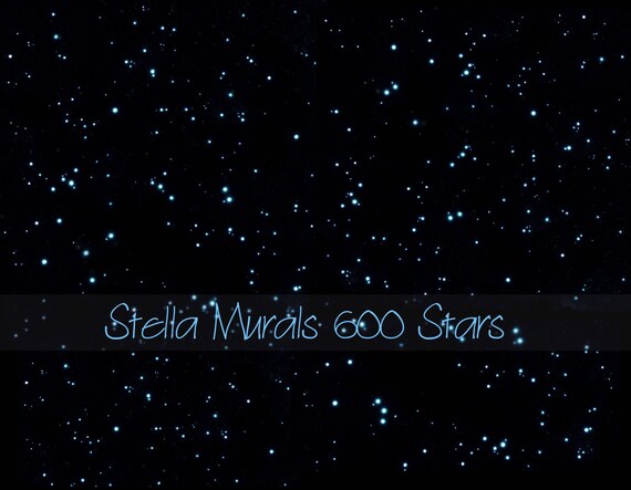 Night Time Glow Star Stickers Seconds