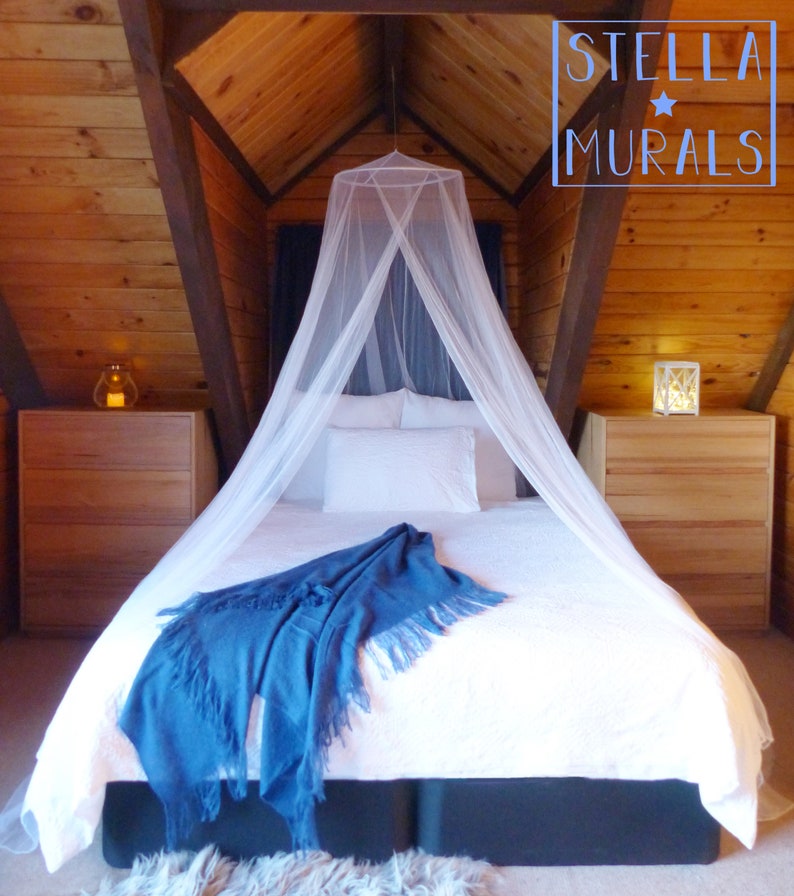 Glow in the Dark Bed Canopy Star Canopy With Glowing Lights Etsy Canada