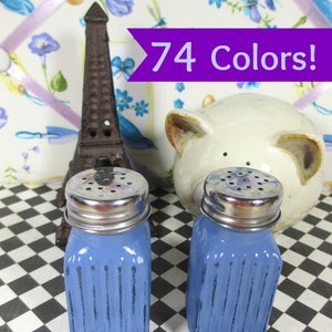 Salt & Pepper Shakers in Wildflower Blue