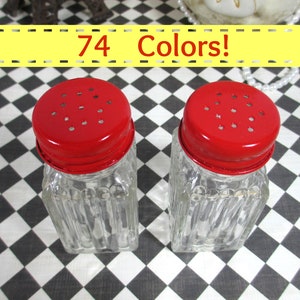 Salt & Pepper Shakers in Apple Red