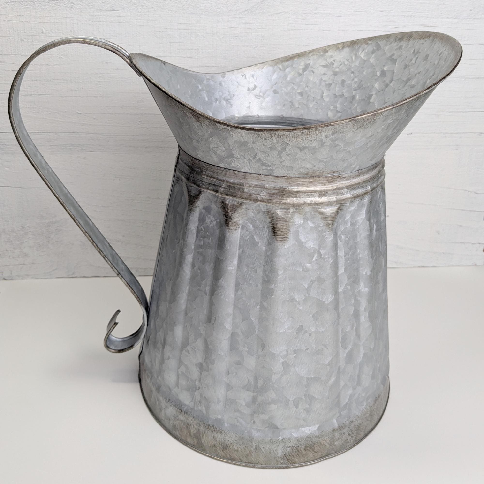 Vintage Metal Milk Pitcher - Etsy