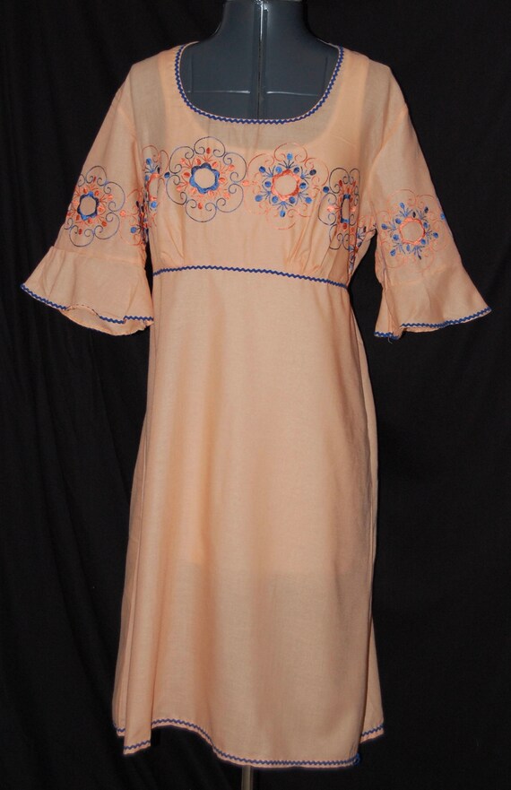 pale coral dress