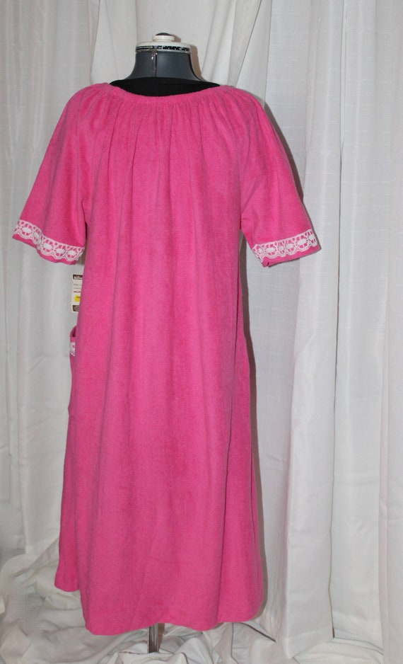 Vintage terry cloth house dress lounge swim cover dea… Gem