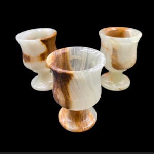 Onyx Goblet 3"