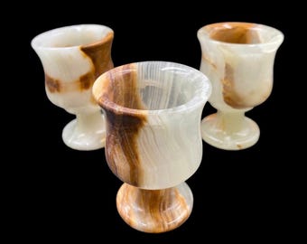 Onyx Goblet 3"