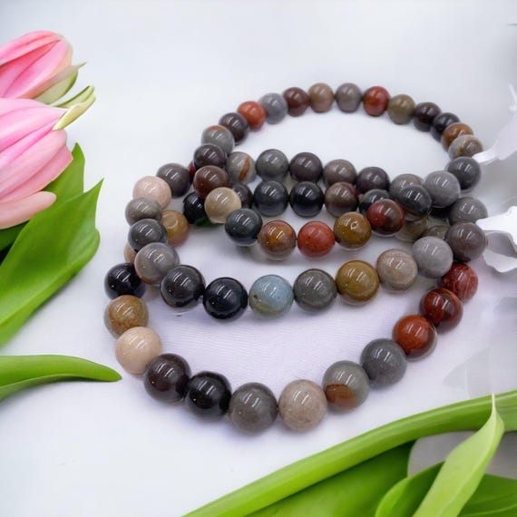 Polychrome Jasper Bracelet - image 1