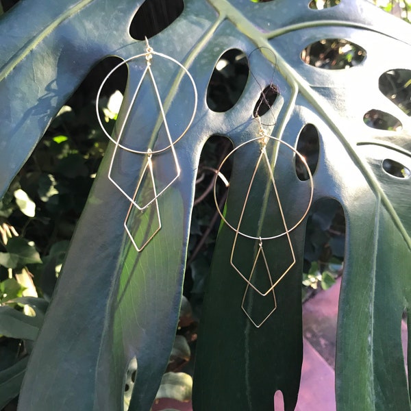 Bronze Earrings Etsy