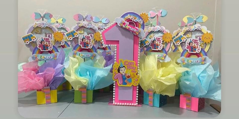 Ms. Rachel Centerpieces - Etsy