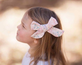 Clara Bow PDF Pattern: 9 Easy Girl Hair Bow Styles (Digital Download)