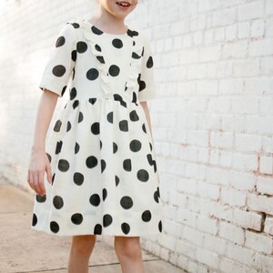 Marlow Dress PDF Sewing Pattern: Vintage Style Girl's Dress (Digital Download)