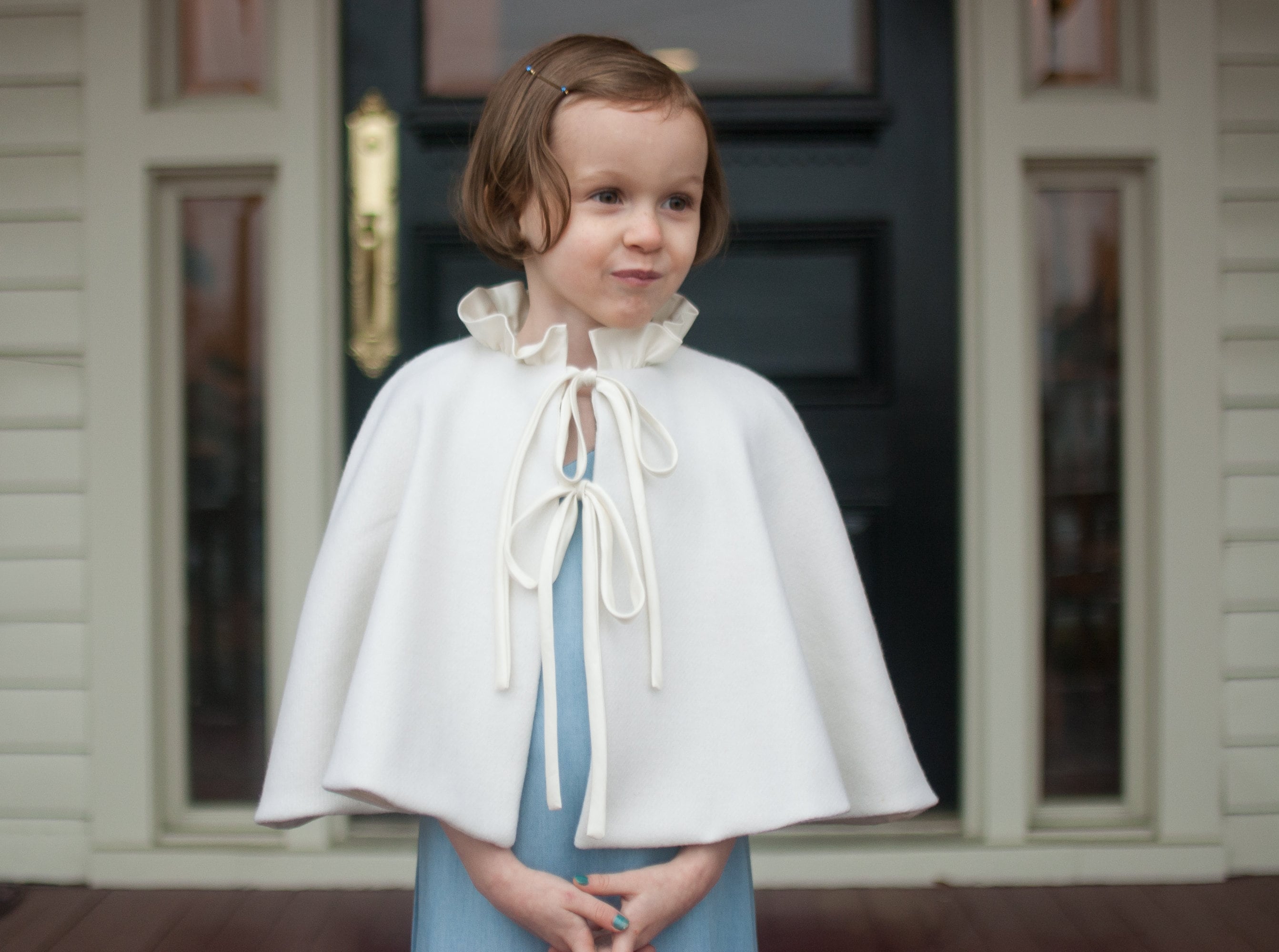 4 Free Crochet Baby Hooded Poncho Patterns