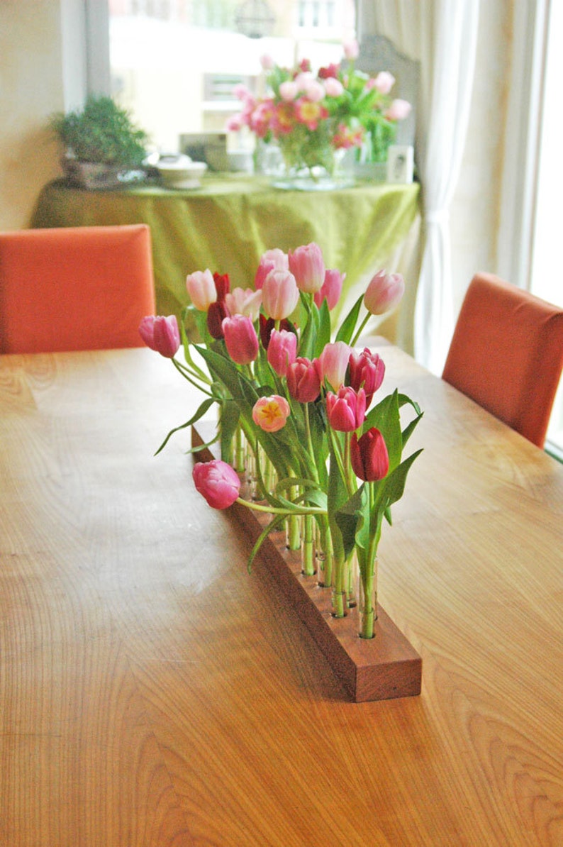 wood vase for wedding romantic 画像 1