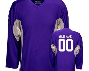 New Style Streetwear Hockey Jersey Blank Quick Dry Ice Hockey