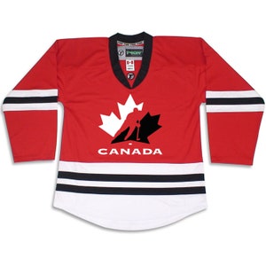 Customized CANADA Hockey Graphic on Hockey Jersey customized Name & Number (also kids sizes)