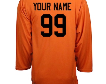 Customized Hockey Jersey with Name & Number on back Adult and Children sizes