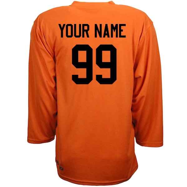 Customized Hockey Jersey with Name & Number on back Adult and Children sizes