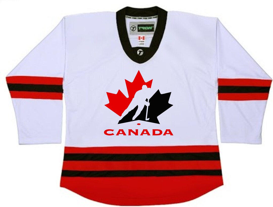 Customized CANADA Hockey Graphic on Hockey Jersey Customized Name