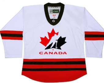 Customized CANADA Hockey Graphic on Hockey Jersey customized Name & Number (also kids sizes)