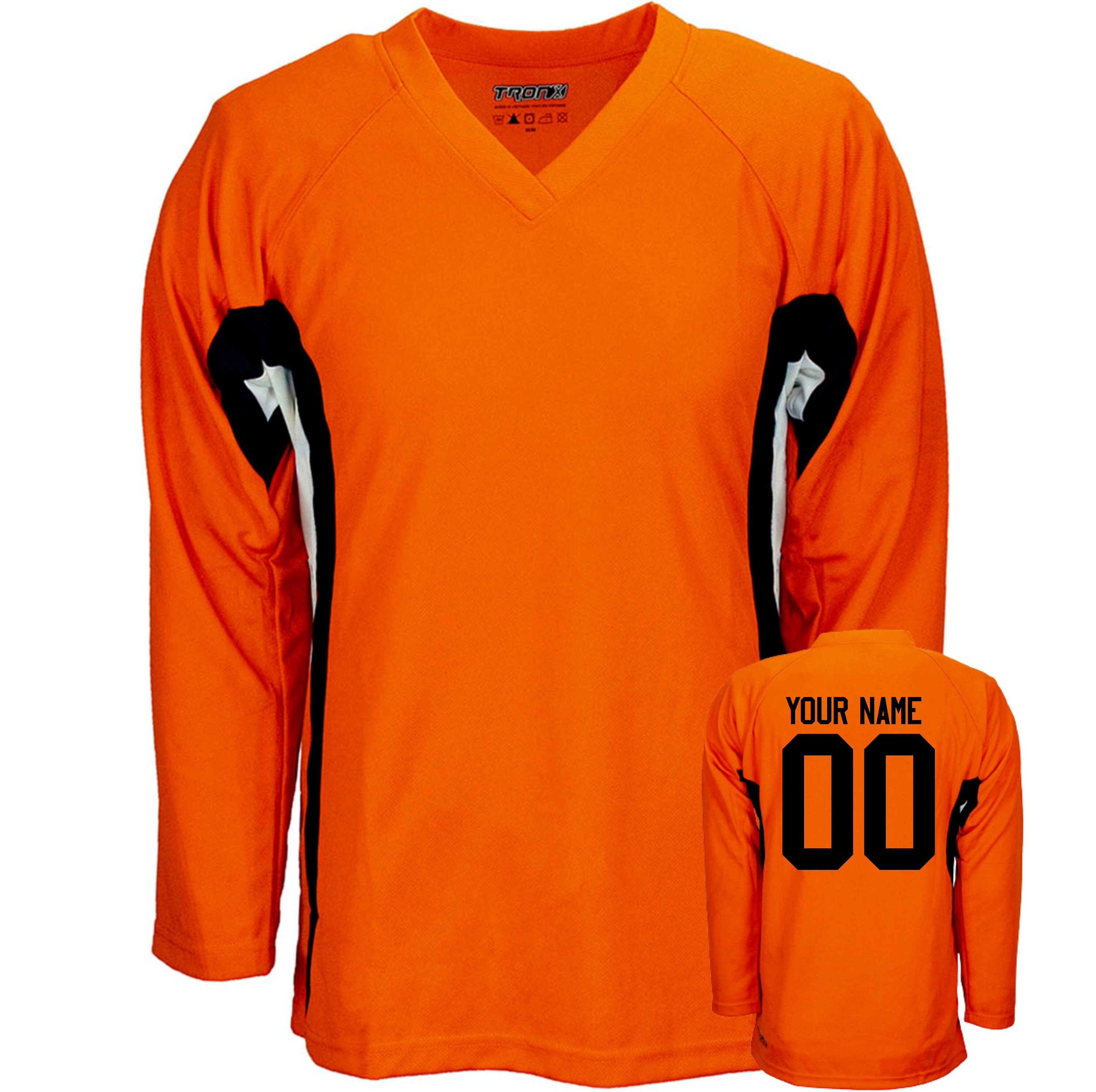 Customized Practice Hockey Jersey with Your Name and Number on The Back Adult and Kids Sizes