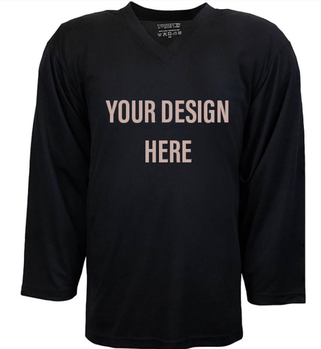 Customize Your Design Hockey Jersey With Name and Number on Back